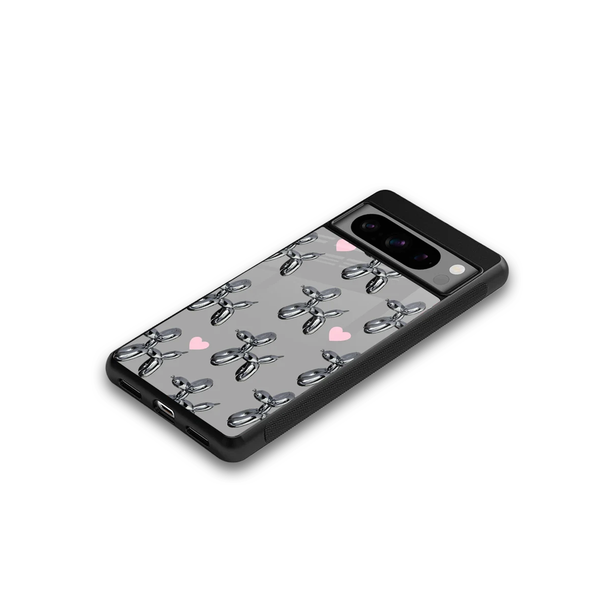 Metallic Pup google pixel 8 pro mobile cover | shockproof glass phone case