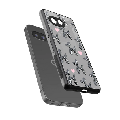 Metallic Pup sleek google pixel 10a cover with tempered glass back and TPU edges