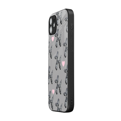 Metallic Pup iphone 11 mobile cover | shockproof glass phone case