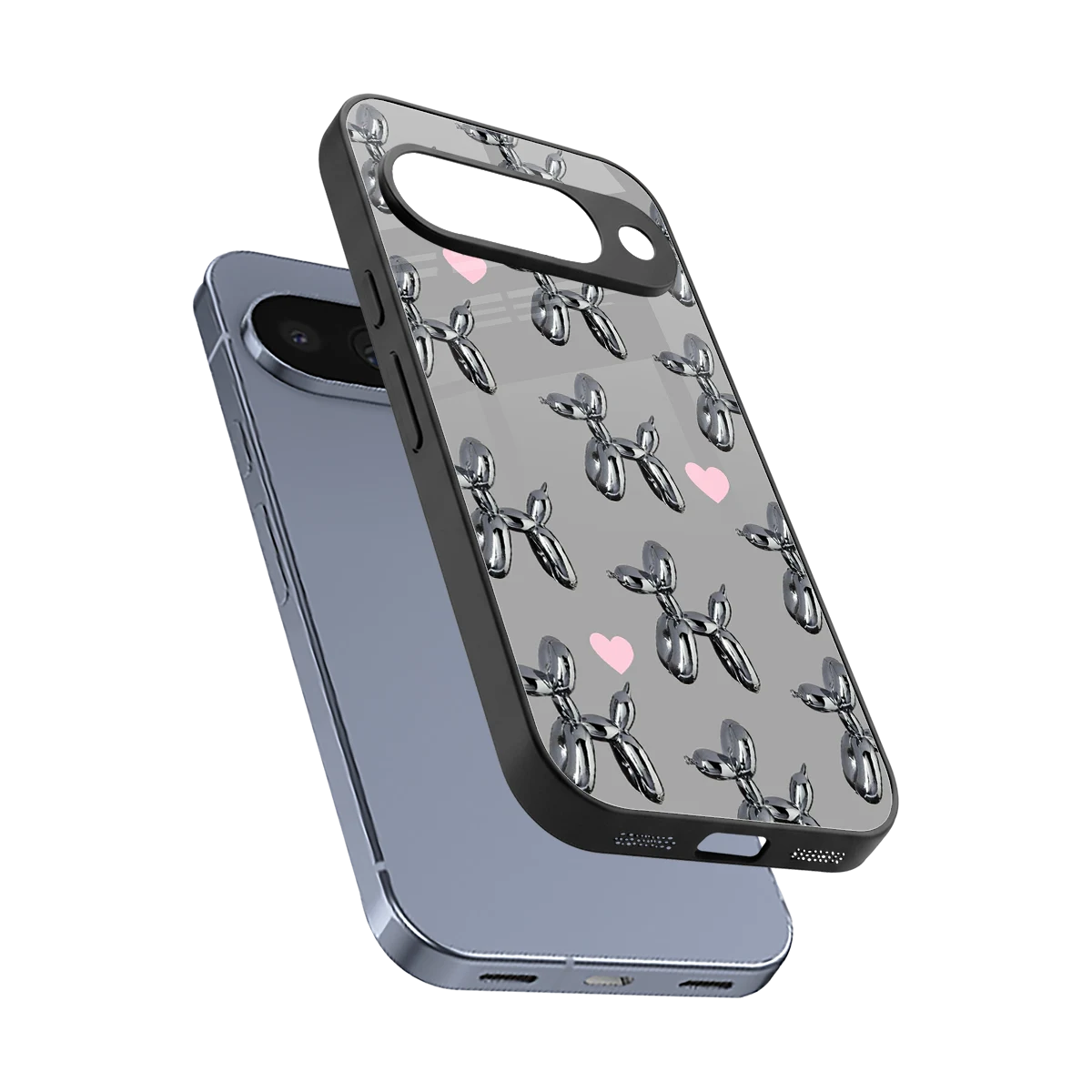 Metallic Pup sleek google pixel 10 cover with tempered glass back and TPU edges