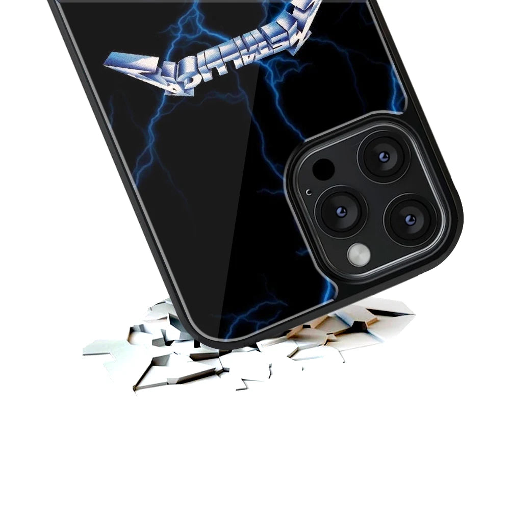 Durable Glass Back Mobile Case for iPhone, Samsung, OnePlus, Google Pixel, Redmi, Vivo, Oppo