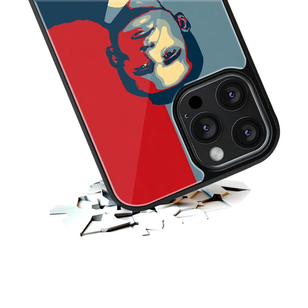 Durable Glass Back Mobile Case for iPhone, Samsung, OnePlus, Google Pixel, Redmi, Vivo, Oppo