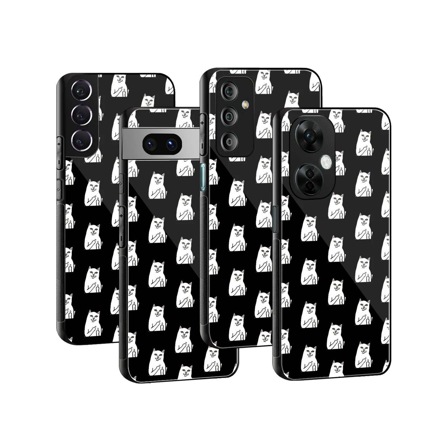 Stylish Glass Back Case for All Smartphones iPhone, Samsung, OnePlus, Pixel, Redmi, Oppo, Vivo, Motorola