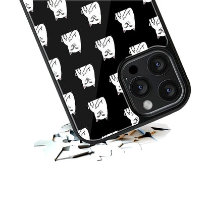 Durable Glass Back Mobile Case for iPhone, Samsung, OnePlus, Google Pixel, Redmi, Vivo, Oppo