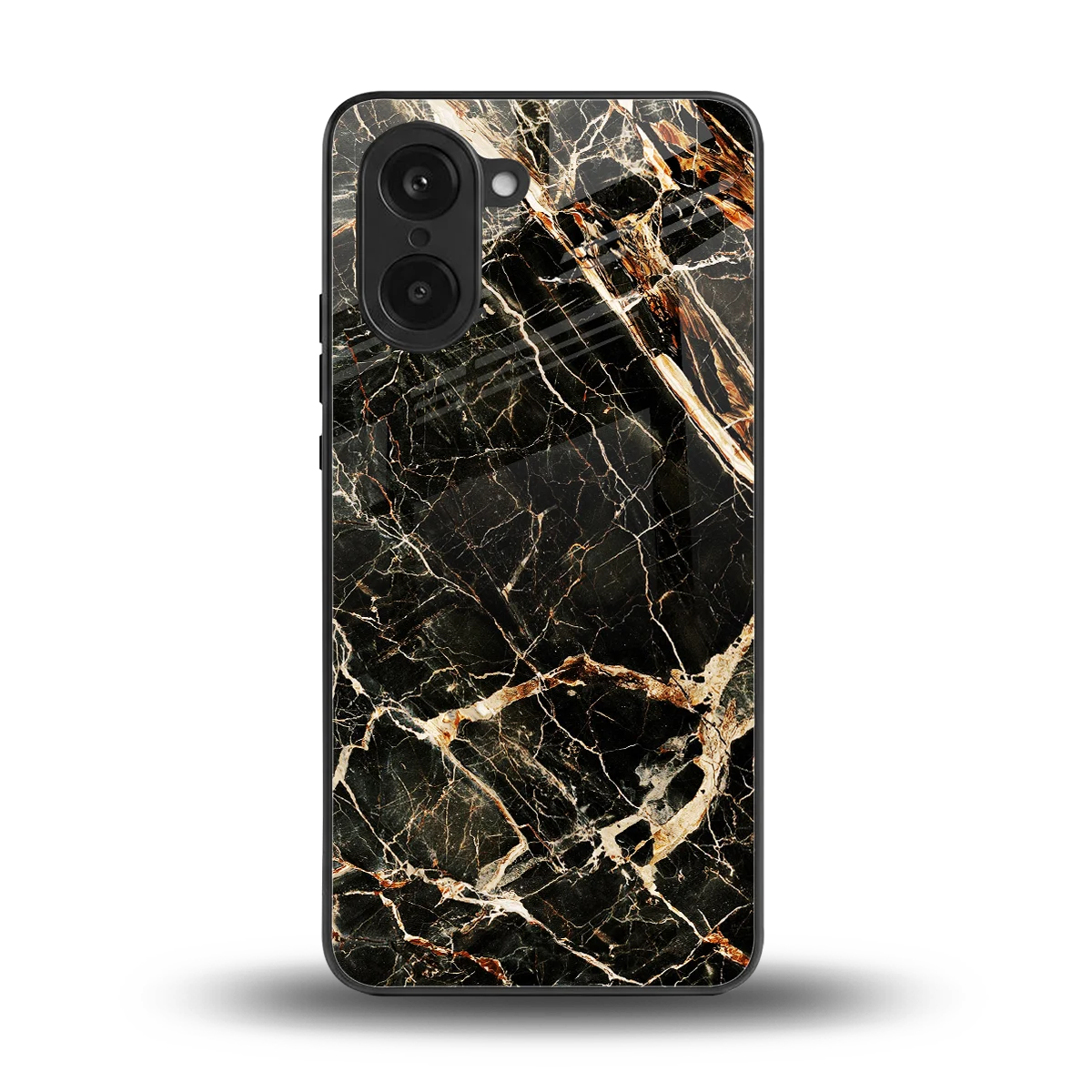 Midnight Gold back phone cover | glass case for oneplus nord ce5 5g