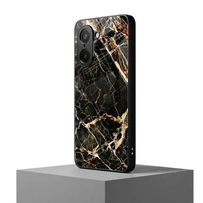 Midnight Gold oneplus nord ce5 5g mobile cover | shockproof glass phone case