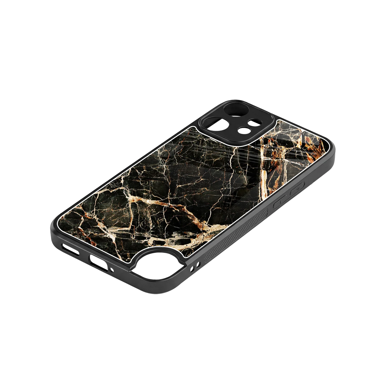 Midnight Gold stylish phone case for cmf nothing phone 2 pro | glossy glass and slim fit