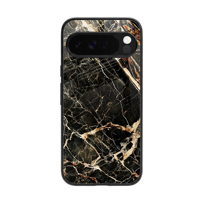 Midnight Gold back phone cover | glass case for google pixel 10 pro xl