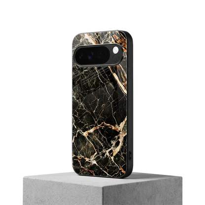 Midnight Gold google pixel 10 pro xl mobile cover | shockproof glass phone case