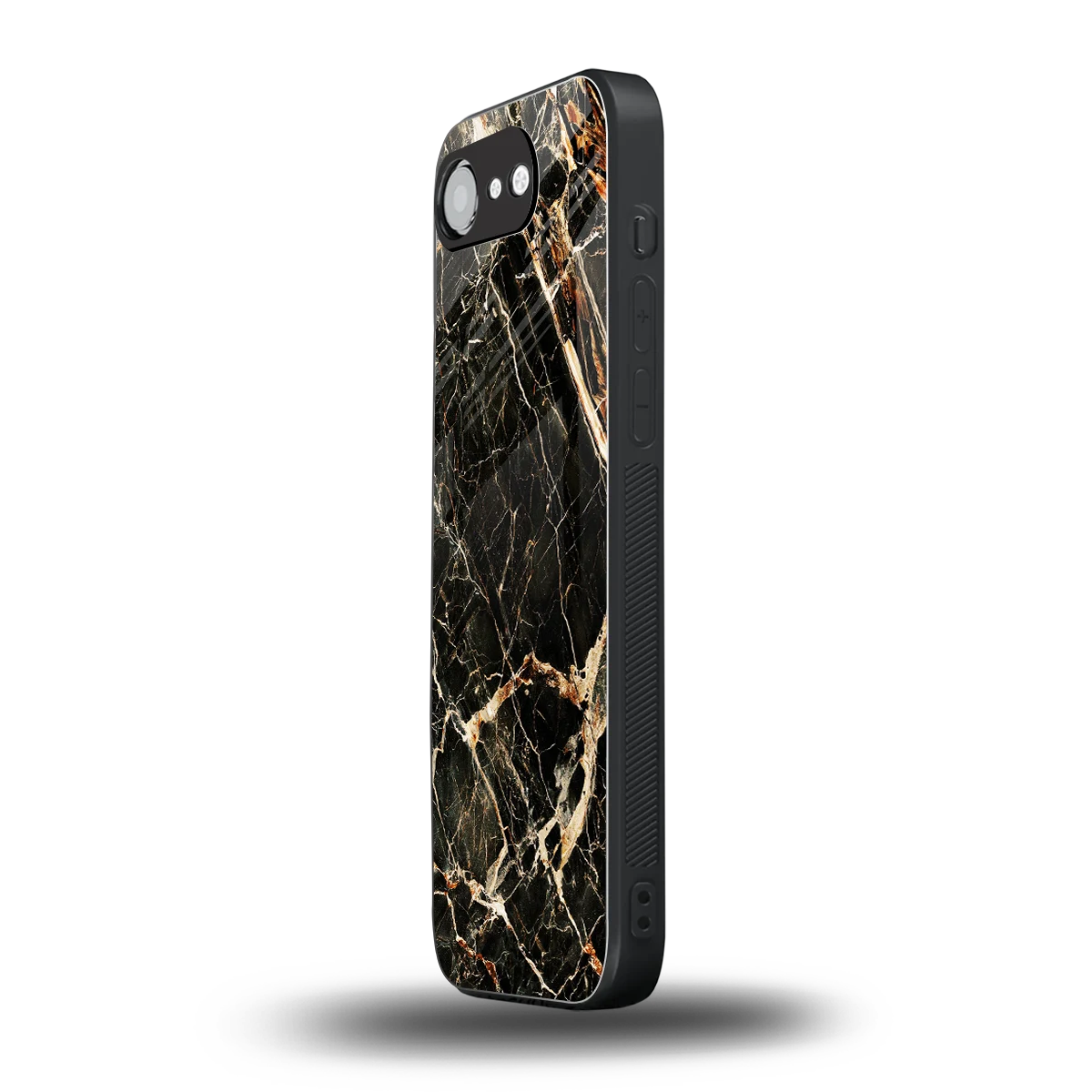 Midnight Gold iphone 17e mobile cover | shockproof glass phone case