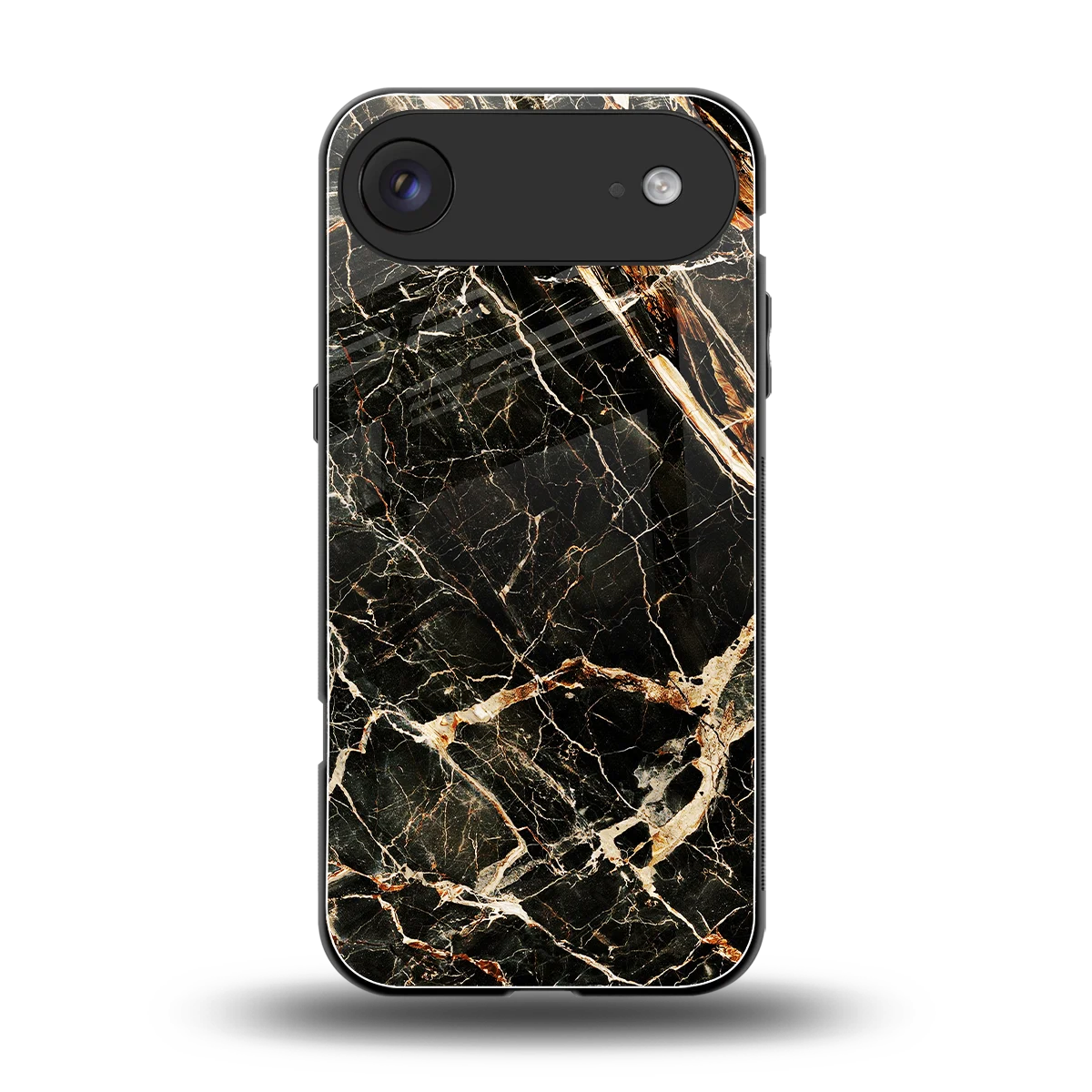 Midnight Gold back phone cover | glass case for iphone air