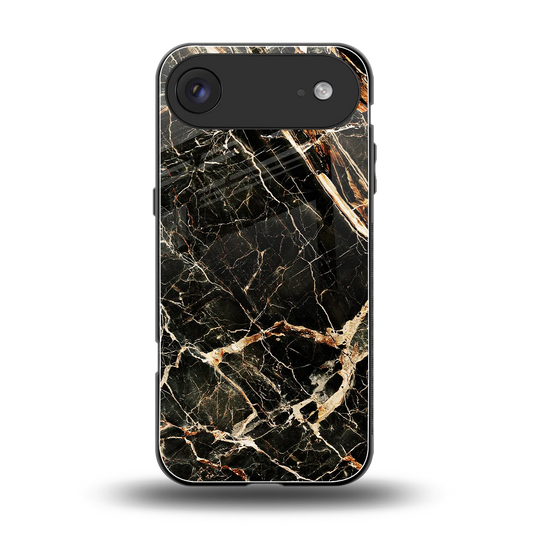 Midnight Gold back phone cover | glass case for iphone air