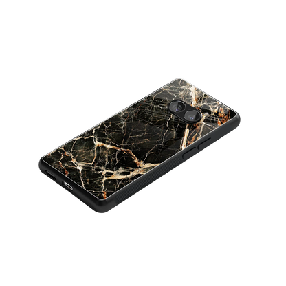 Midnight Gold stylish phone case for nothing phone 2a | glossy glass and slim fit