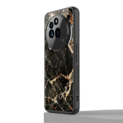 Midnight Gold nothing phone 3a pro mobile cover | shockproof glass phone case