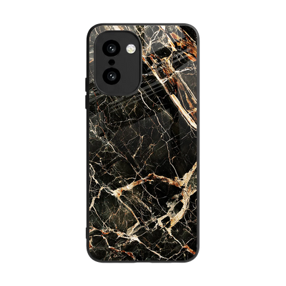 Midnight Gold back phone cover | glass case for oneplus 15r