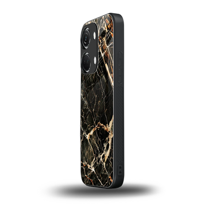 Midnight Gold oneplus nord 3 mobile cover | shockproof glass phone case