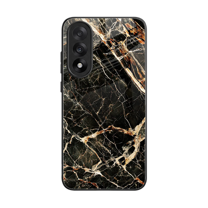 Midnight Gold back phone cover | glass case for oneplus nord 5