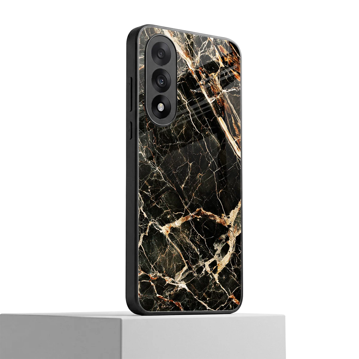 Midnight Gold oneplus nord 5 mobile cover | shockproof glass phone case