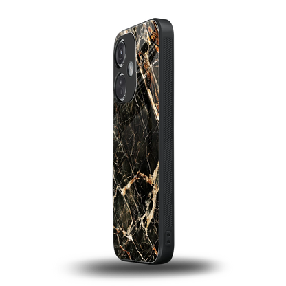 Midnight Gold oneplus nord ce 3 mobile cover | shockproof glass phone case