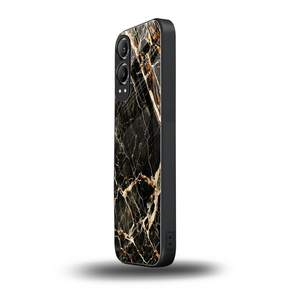 Midnight Gold oneplus nord ce 4 lite mobile cover | shockproof glass phone case