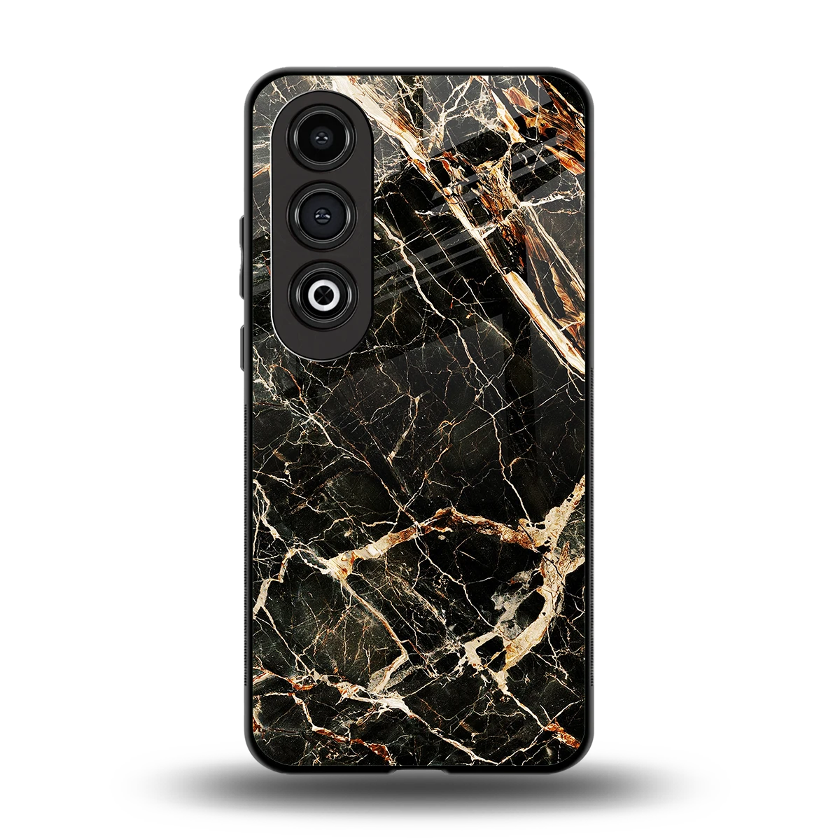 Midnight Gold back phone cover | glass case for oneplus nord ce 4