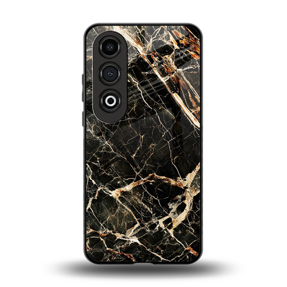 Midnight Gold back phone cover | glass case for oneplus nord ce 4