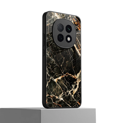 Midnight Gold oppo f29 pro 5g mobile cover | shockproof glass phone case