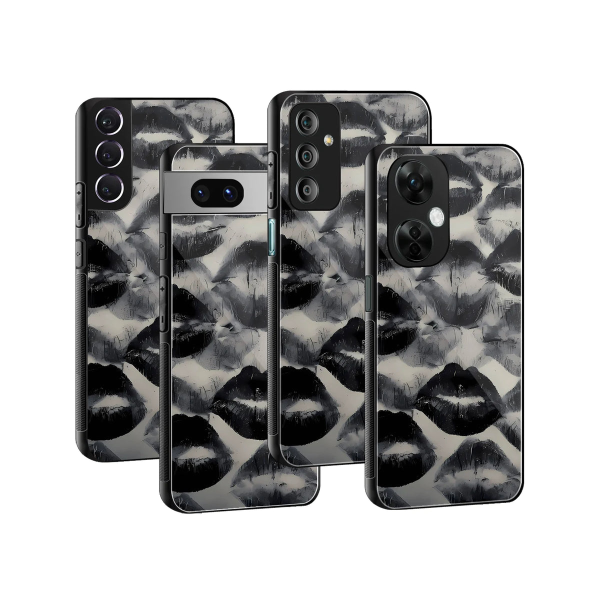 Stylish Glass Back Case for All Smartphones iPhone, Samsung, OnePlus, Pixel, Redmi, Oppo, Vivo, Motorola