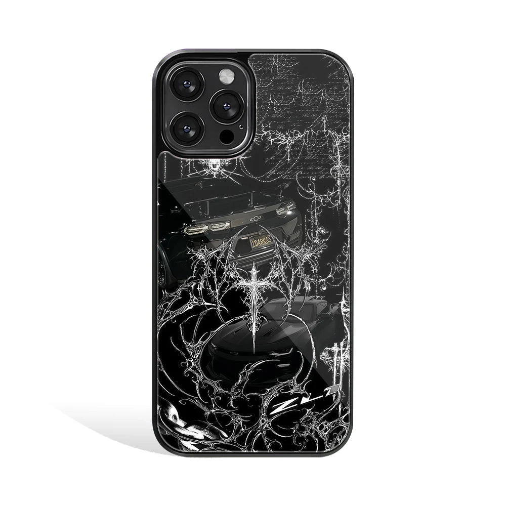 Premium Glass Back Mobile Phone Cover for iPhone, Samsung, OnePlus, Google Pixel, Redmi, Oppo, Vivo & Realme