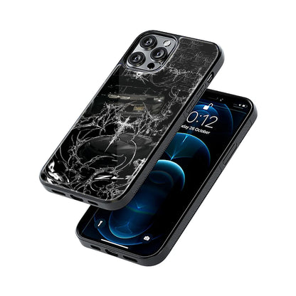 Protective Glass Back Phone Case Compatible with iPhone, Samsung, OnePlus, Pixel & More