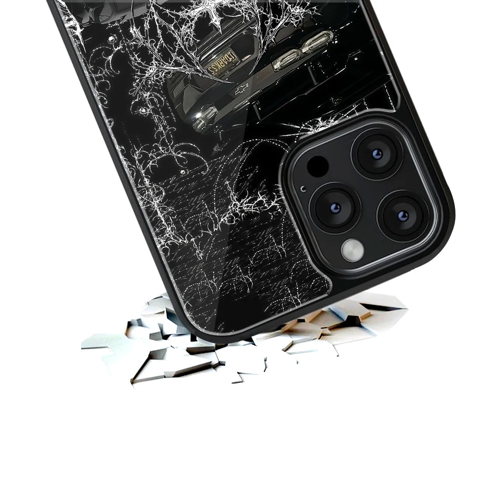 Durable Glass Back Mobile Case for iPhone, Samsung, OnePlus, Google Pixel, Redmi, Vivo, Oppo