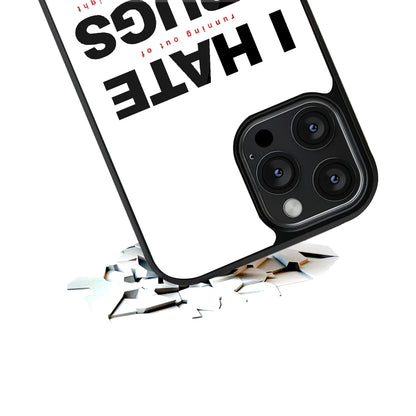 Durable Glass Back Mobile Case for iPhone, Samsung, OnePlus, Google Pixel, Redmi, Vivo, Oppo