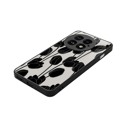Midnight Rose stylish phone case for oneplus 13 | glossy glass and slim fit