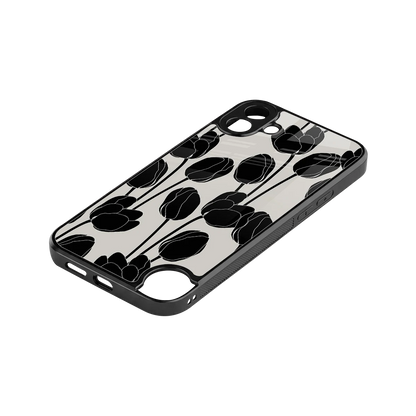 Midnight Rose stylish phone case for cmf nothing phone 1 | glossy glass and slim fit