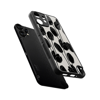 Midnight Rose sleek cmf nothing phone 2 pro cover with tempered glass back and TPU edges
