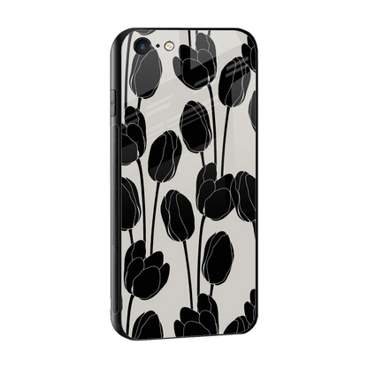 Midnight Rose sleek iphone 6 cover with tempered glass back and TPU edges