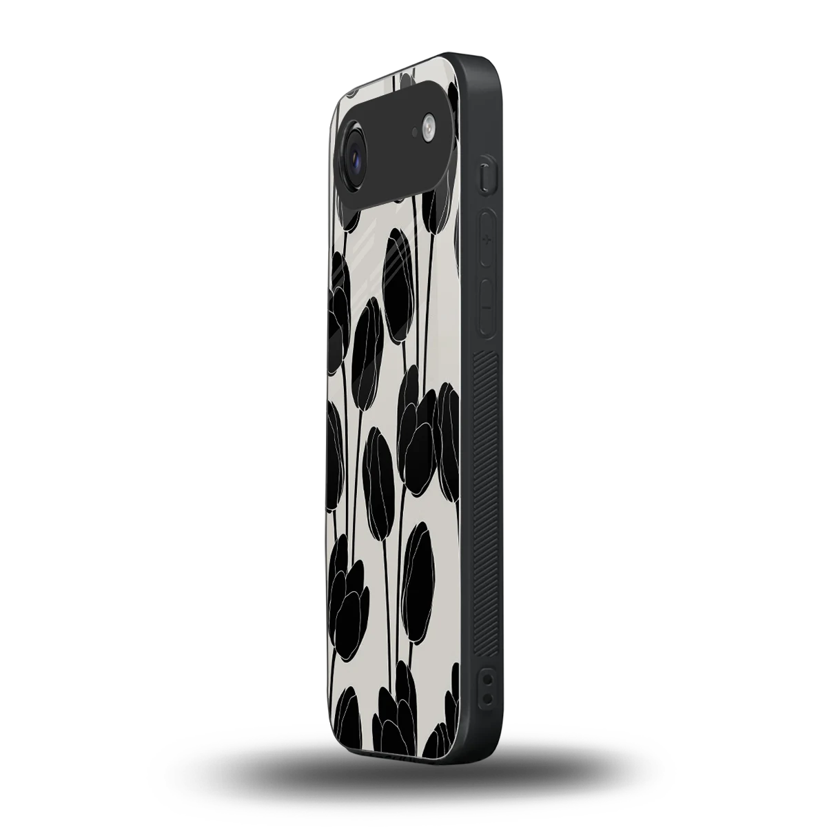 Midnight Rose iphone air mobile cover | shockproof glass phone case