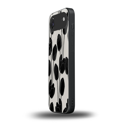 Midnight Rose iphone air mobile cover | shockproof glass phone case