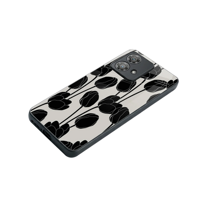 Midnight Rose stylish phone case for motorola edge 40 neo 5g | glossy glass and slim fit