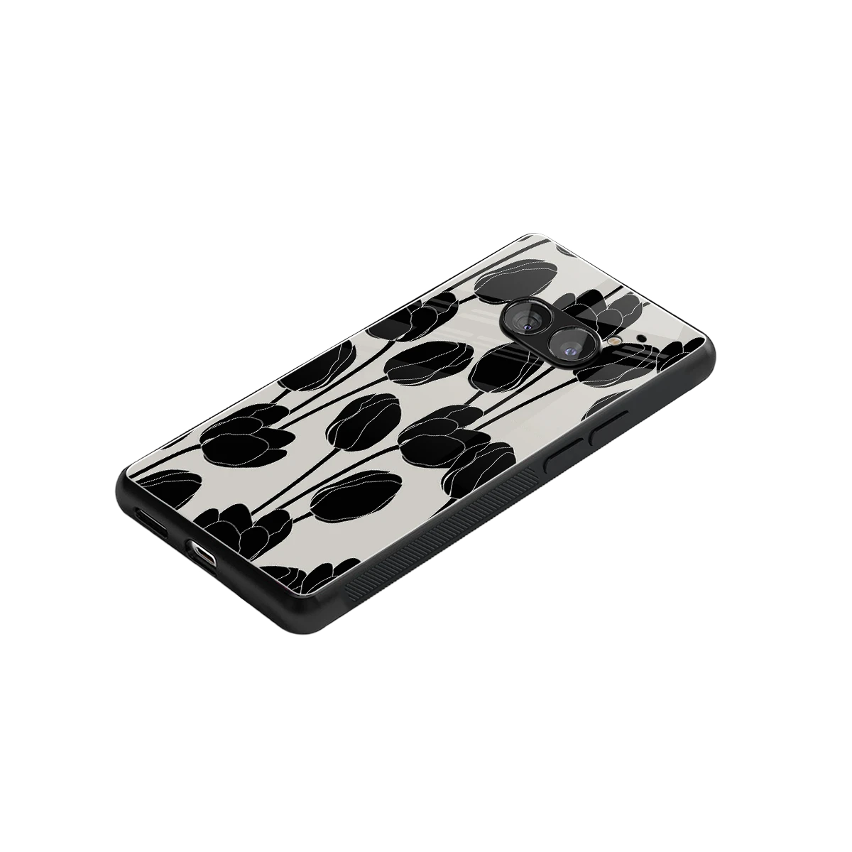 Midnight Rose stylish phone case for nothing phone 2a | glossy glass and slim fit