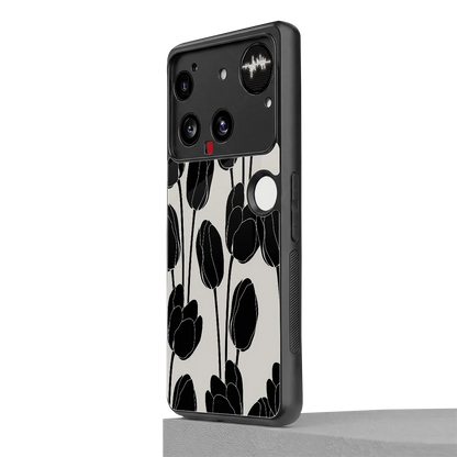 Midnight Rose nothing phone 3 mobile cover | shockproof glass phone case