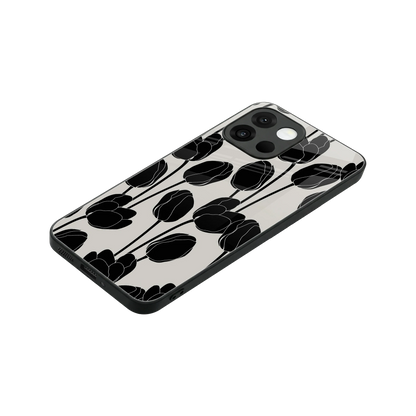 Midnight Rose stylish phone case for oneplus 13s | glossy glass and slim fit