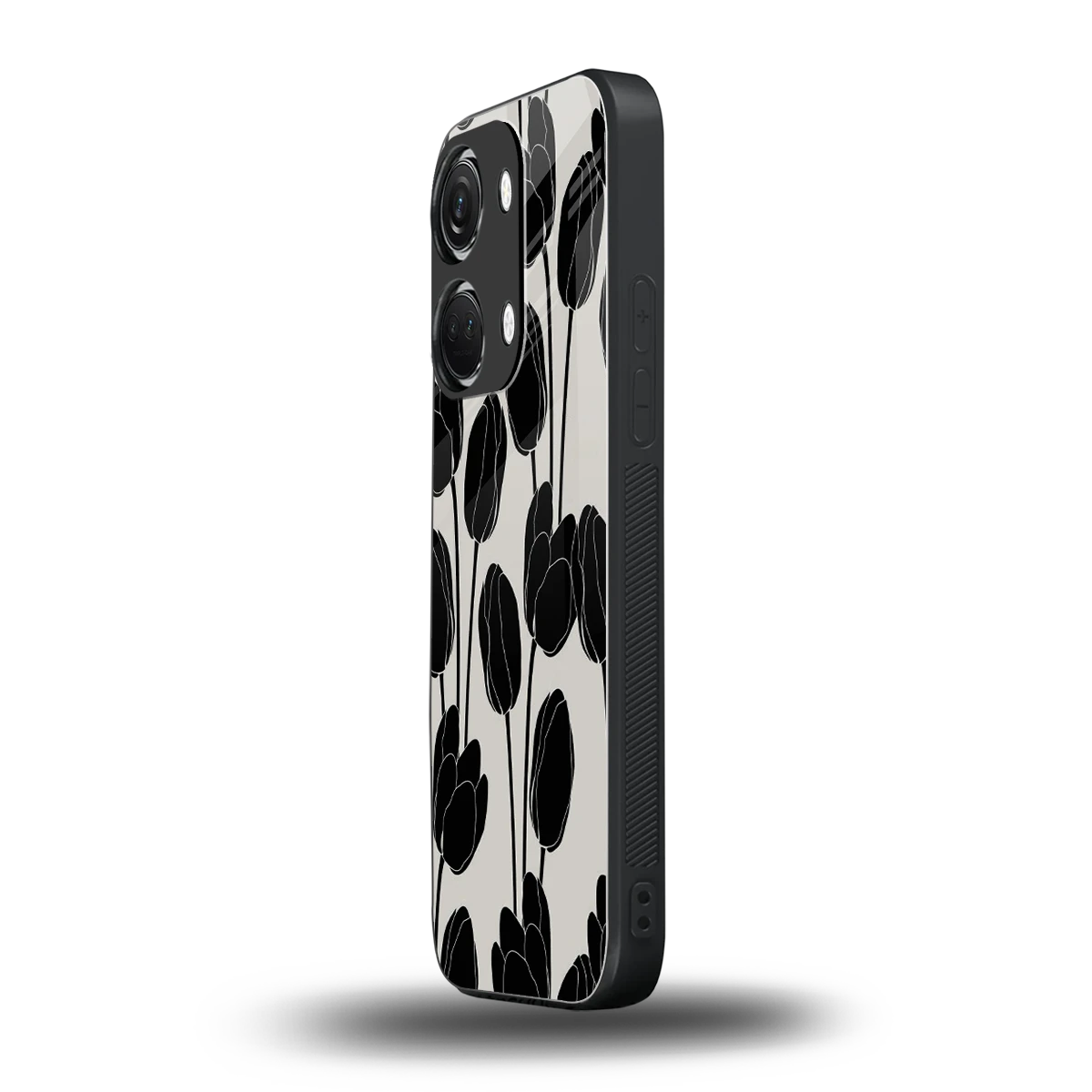 Midnight Rose oneplus nord 3 mobile cover | shockproof glass phone case