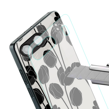 Midnight Rose stylish phone case for oneplus nord 4 | glossy glass and slim fit