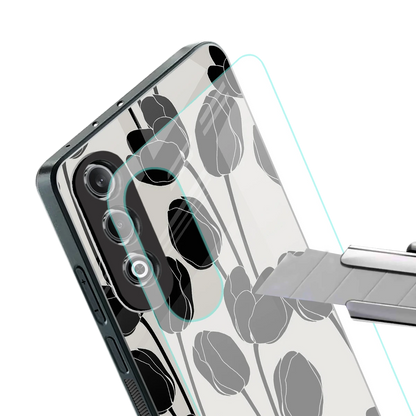 Midnight Rose stylish phone case for oneplus nord ce 4 | glossy glass and slim fit