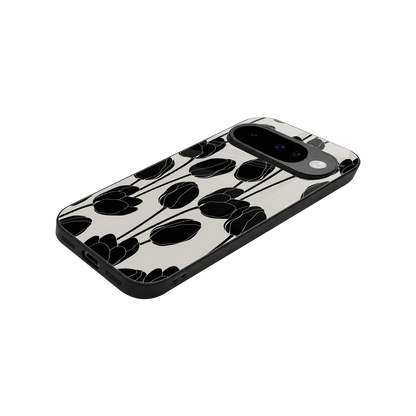 Midnight Rose stylish phone case for google pixel 10 | glossy glass and slim fit
