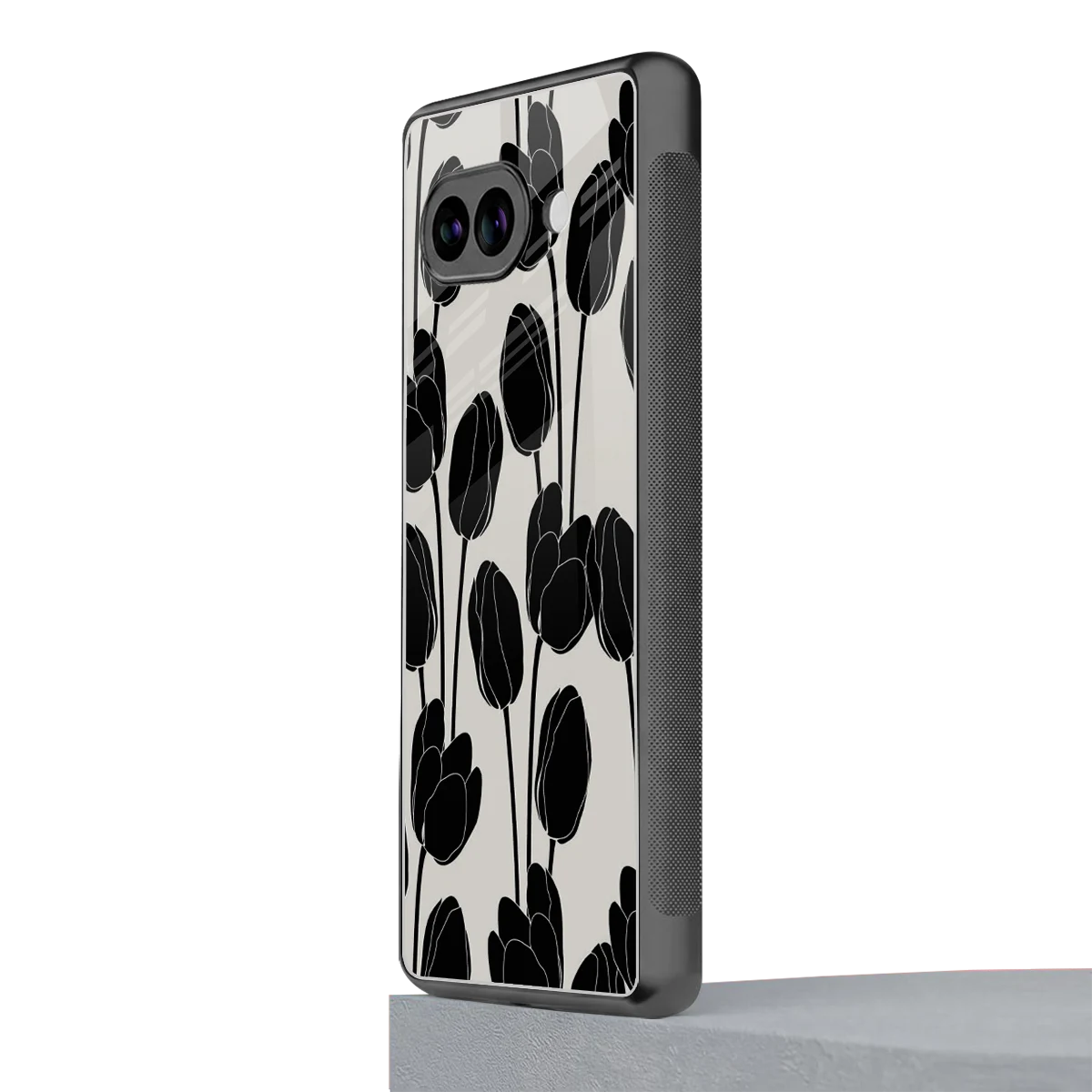 Midnight Rose google pixel 10a mobile cover | shockproof glass phone case