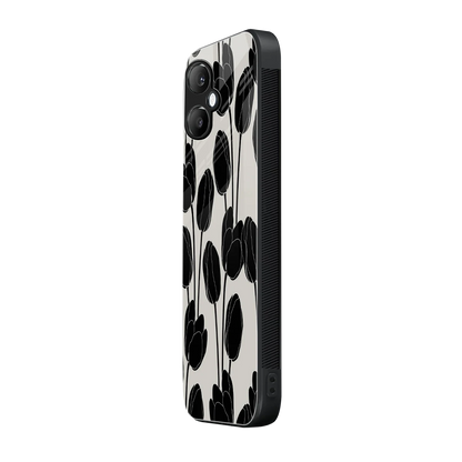 Midnight Rose samsung galaxy a06 5g mobile cover | shockproof glass phone case