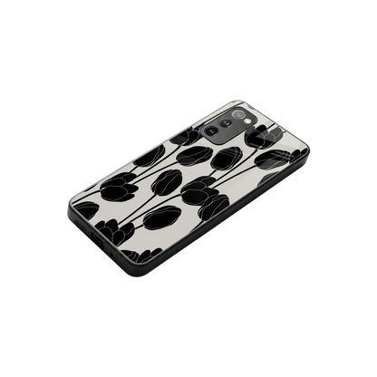 Midnight Rose stylish phone case for samsung galaxy s20 fe | glossy glass and slim fit