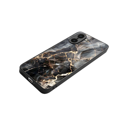 Midnight Veins stylish phone case for oneplus nord ce5 5g | glossy glass and slim fit